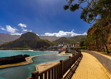 Porto da Cruz Natural Swimming Pools, Madeira