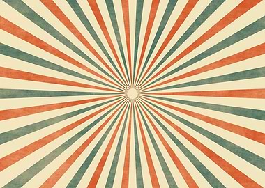 Retro Sunburst Pattern