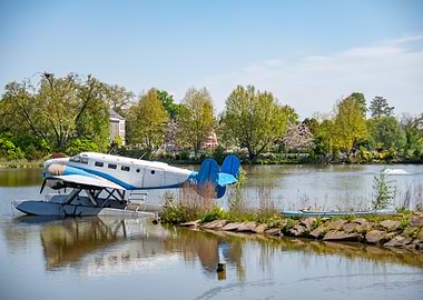 Seaplane on a Lake