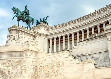Vittoriano Monument in Rome, Italy