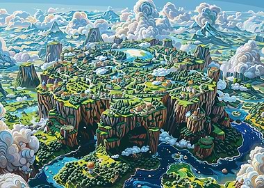 Fantasy Island Landscape