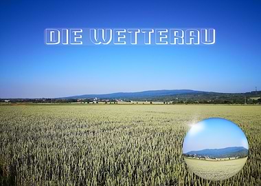 Die Wetterau beautiful landscape