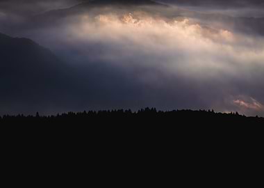 Great Smoky Mountain Silhouette
