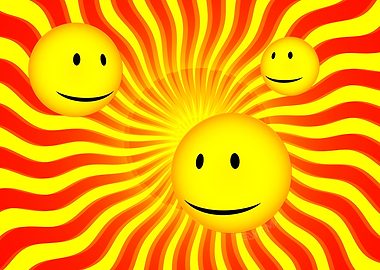 'Sunshine Smiley Faces'