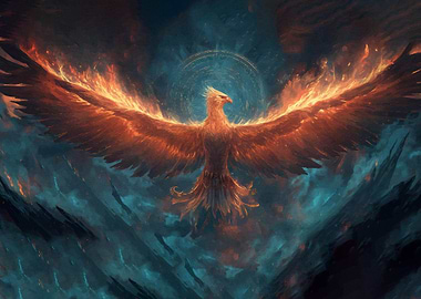 Fiery Phoenix Rising