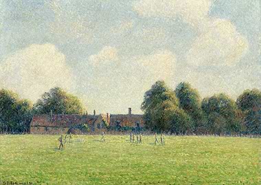 Cricket Field by Camille Pissarro