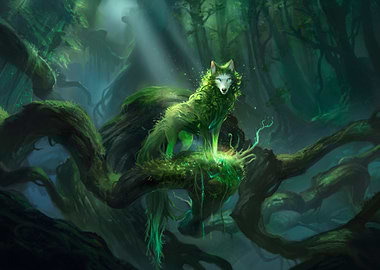 Whispers of the Forest - Wolf Spirit
