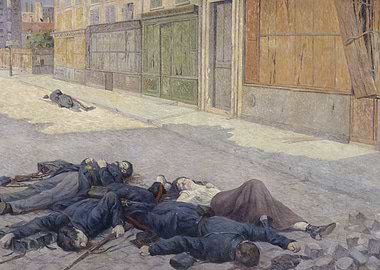 Massacre Scene Painting