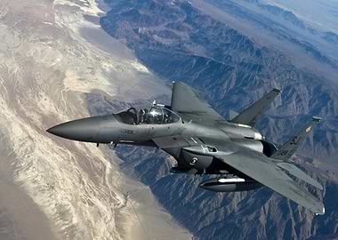F-15 Eagle in Flight