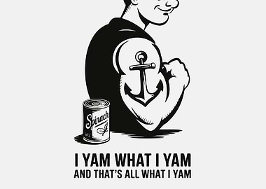 Popeye 'I Yam What I Yam'