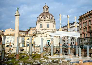 Trajan's Forum and Church, Rome