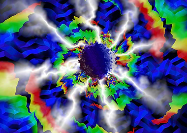 'Molecular Breakdown' Fractal Art