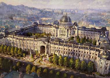 Anno 1800 Building with Dome