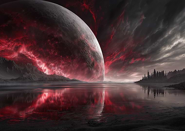 Red Planet Landscape