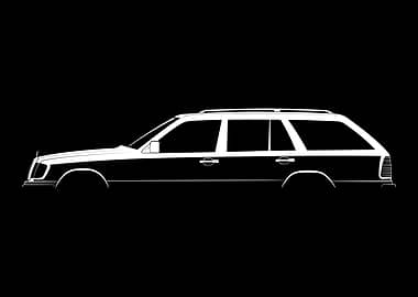 300 TD (S124) Silhouette