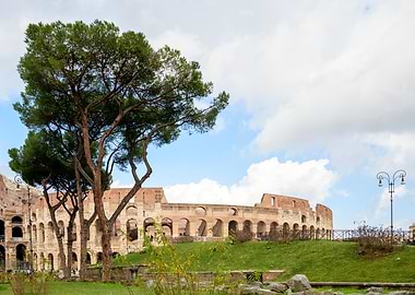 Colosseum in Rome, Italy