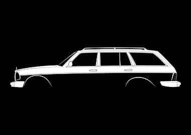 300 TD (W123) Silhouette