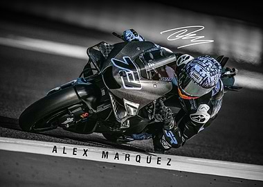 Alex Marquez Motorcycle Racing