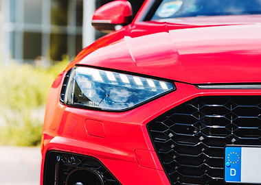 Audi RS4 Front Close-Up