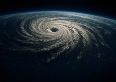 Hurricane from Space