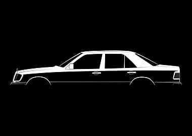 500 E (W124) Silhouette