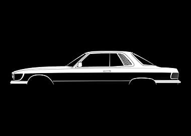 350 SLC (C107) Silhouette