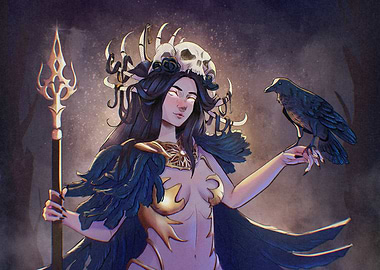 'We are the Morrigan' The Celtic Goddess Portrait