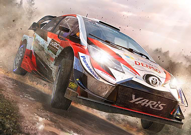 Toyota Yaris WRC Rally Car