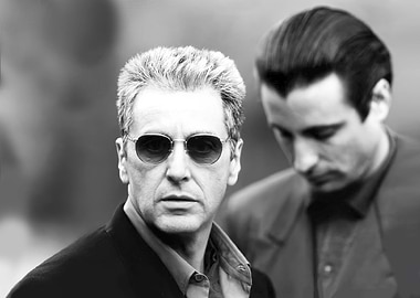 Al Pacino and Andy Garcia Portrait