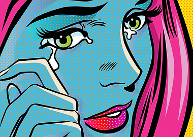 Cry Baby Blue | Romita - Lichtenstein