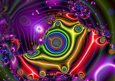 'Chemistry' Abstract Fractal Art