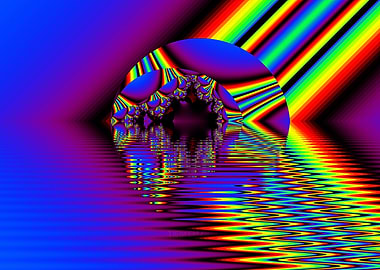 'Theory of Light' Fractal Art