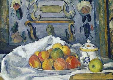 Still Life with Apples and Peaches
