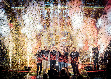FaZe Clan Victory Celebration with Trophy