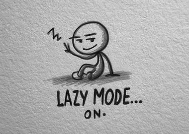 Lazy Mode On Stick Figure