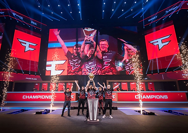 FaZe Clan Champions Celebration