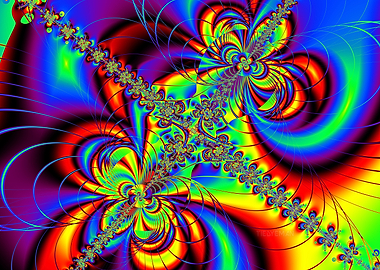 'Dynamic Overload' Fractal Art