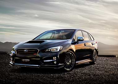 Black Subaru Levorg STI Sport Wagon