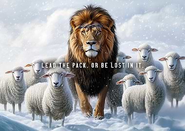 Lead The Pack Motivational Quote