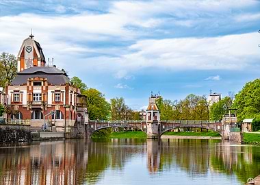 Historic hydroelectric power station