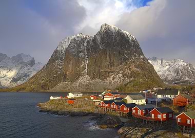 Hamnoy Village, Lofoten Islands, Norway