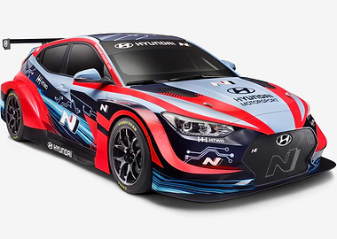 Hyundai Veloster N TCR Racing Car