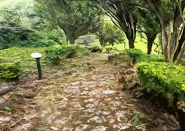 Green Garden Path DG3