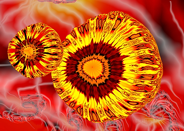 'Plasma Nanobots' Fractal Art