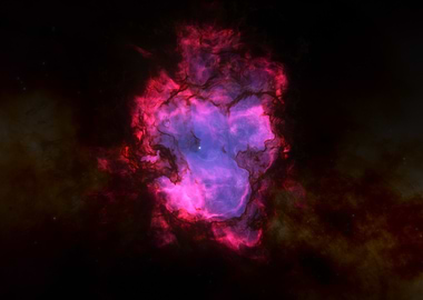 Nebula Cloud in Deep Space