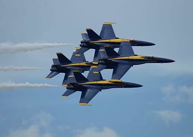 Blue Angels Formation Flying
