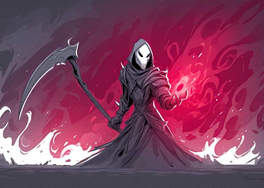 Grim Reaper Scythe Magic