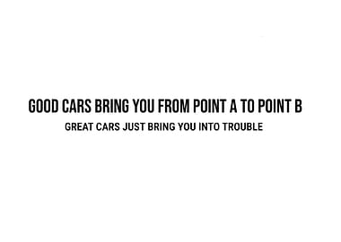 ' Good Cars' Quote