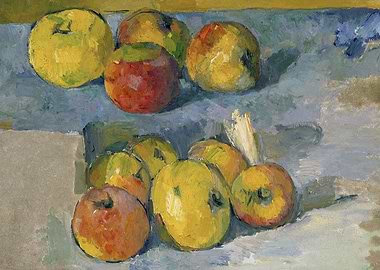 Still Life with Apples Painting