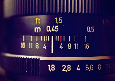 Camera Lens Close-Up